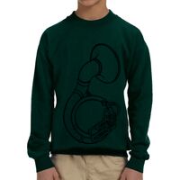 Heavy Blend™ Youth 8 oz., 50/50 Fleece Crew Thumbnail