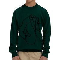 Heavy Blend™ Youth 8 oz., 50/50 Fleece Crew Thumbnail