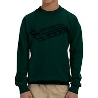 Heavy Blend™ Youth 8 oz., 50/50 Fleece Crew Thumbnail