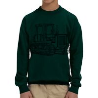 Heavy Blend™ Youth 8 oz., 50/50 Fleece Crew Thumbnail