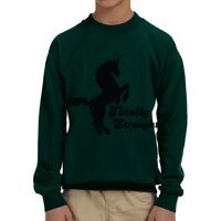 Heavy Blend™ Youth 8 oz., 50/50 Fleece Crew Thumbnail