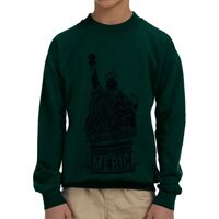 Heavy Blend™ Youth 8 oz., 50/50 Fleece Crew Thumbnail