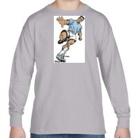 Heavy Cotton™ Youth 5.3 oz. Long-Sleeve T-Shirt Thumbnail