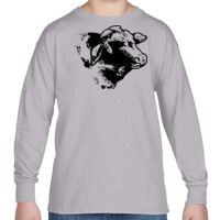 Heavy Cotton™ Youth 5.3 oz. Long-Sleeve T-Shirt Thumbnail