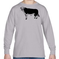 Heavy Cotton™ Youth 5.3 oz. Long-Sleeve T-Shirt Thumbnail