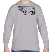 Heavy Cotton™ Youth 5.3 oz. Long-Sleeve T-Shirt Thumbnail