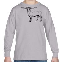 Heavy Cotton™ Youth 5.3 oz. Long-Sleeve T-Shirt Thumbnail