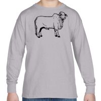 Heavy Cotton™ Youth 5.3 oz. Long-Sleeve T-Shirt Thumbnail