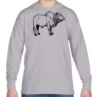 Heavy Cotton™ Youth 5.3 oz. Long-Sleeve T-Shirt Thumbnail