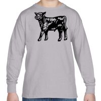 Heavy Cotton™ Youth 5.3 oz. Long-Sleeve T-Shirt Thumbnail