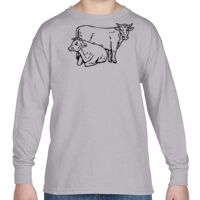 Heavy Cotton™ Youth 5.3 oz. Long-Sleeve T-Shirt Thumbnail