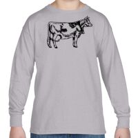 Heavy Cotton™ Youth 5.3 oz. Long-Sleeve T-Shirt Thumbnail