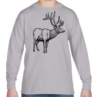 Heavy Cotton™ Youth 5.3 oz. Long-Sleeve T-Shirt Thumbnail