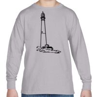Heavy Cotton™ Youth 5.3 oz. Long-Sleeve T-Shirt Thumbnail