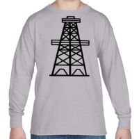 Heavy Cotton™ Youth 5.3 oz. Long-Sleeve T-Shirt Thumbnail