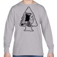 Heavy Cotton™ Youth 5.3 oz. Long-Sleeve T-Shirt Thumbnail