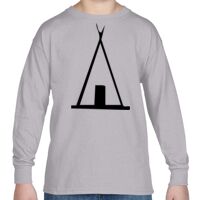 Heavy Cotton™ Youth 5.3 oz. Long-Sleeve T-Shirt Thumbnail
