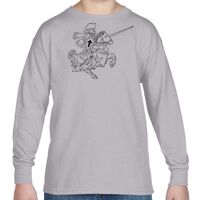 Heavy Cotton™ Youth 5.3 oz. Long-Sleeve T-Shirt Thumbnail