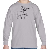 Heavy Cotton™ Youth 5.3 oz. Long-Sleeve T-Shirt Thumbnail