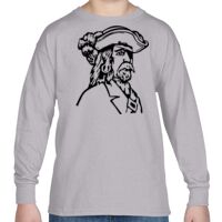 Heavy Cotton™ Youth 5.3 oz. Long-Sleeve T-Shirt Thumbnail