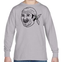 Heavy Cotton™ Youth 5.3 oz. Long-Sleeve T-Shirt Thumbnail