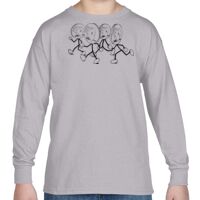 Heavy Cotton™ Youth 5.3 oz. Long-Sleeve T-Shirt Thumbnail