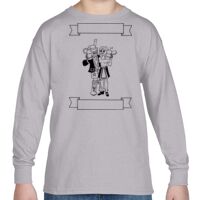 Heavy Cotton™ Youth 5.3 oz. Long-Sleeve T-Shirt Thumbnail