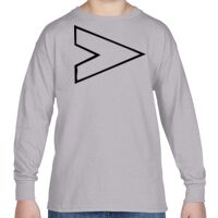 Heavy Cotton™ Youth 5.3 oz. Long-Sleeve T-Shirt Thumbnail