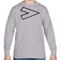 Heavy Cotton™ Youth 5.3 oz. Long-Sleeve T-Shirt Thumbnail