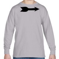 Heavy Cotton™ Youth 5.3 oz. Long-Sleeve T-Shirt Thumbnail