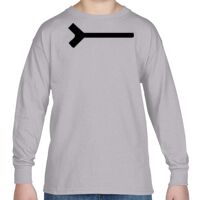Heavy Cotton™ Youth 5.3 oz. Long-Sleeve T-Shirt Thumbnail