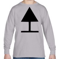 Heavy Cotton™ Youth 5.3 oz. Long-Sleeve T-Shirt Thumbnail