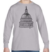 Heavy Cotton™ Youth 5.3 oz. Long-Sleeve T-Shirt Thumbnail