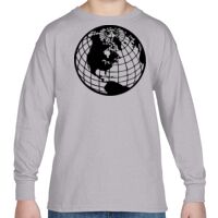 Heavy Cotton™ Youth 5.3 oz. Long-Sleeve T-Shirt Thumbnail