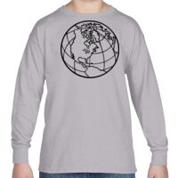 Heavy Cotton™ Youth 5.3 oz. Long-Sleeve T-Shirt Thumbnail