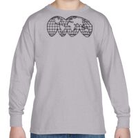 Heavy Cotton™ Youth 5.3 oz. Long-Sleeve T-Shirt Thumbnail