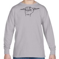 Heavy Cotton™ Youth 5.3 oz. Long-Sleeve T-Shirt Thumbnail