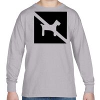 Heavy Cotton™ Youth 5.3 oz. Long-Sleeve T-Shirt Thumbnail