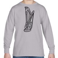 Heavy Cotton™ Youth 5.3 oz. Long-Sleeve T-Shirt Thumbnail