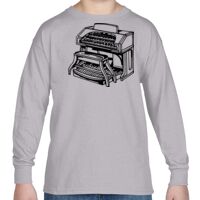Heavy Cotton™ Youth 5.3 oz. Long-Sleeve T-Shirt Thumbnail