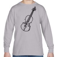 Heavy Cotton™ Youth 5.3 oz. Long-Sleeve T-Shirt Thumbnail