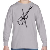 Heavy Cotton™ Youth 5.3 oz. Long-Sleeve T-Shirt Thumbnail