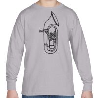 Heavy Cotton™ Youth 5.3 oz. Long-Sleeve T-Shirt Thumbnail