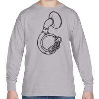 Heavy Cotton™ Youth 5.3 oz. Long-Sleeve T-Shirt Thumbnail