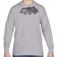 Heavy Cotton™ Youth 5.3 oz. Long-Sleeve T-Shirt Thumbnail