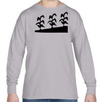 Heavy Cotton™ Youth 5.3 oz. Long-Sleeve T-Shirt Thumbnail