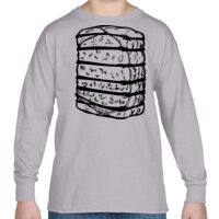 Heavy Cotton™ Youth 5.3 oz. Long-Sleeve T-Shirt Thumbnail