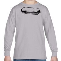 Heavy Cotton™ Youth 5.3 oz. Long-Sleeve T-Shirt Thumbnail