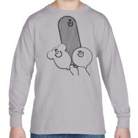 Heavy Cotton™ Youth 5.3 oz. Long-Sleeve T-Shirt Thumbnail