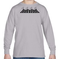 Heavy Cotton™ Youth 5.3 oz. Long-Sleeve T-Shirt Thumbnail